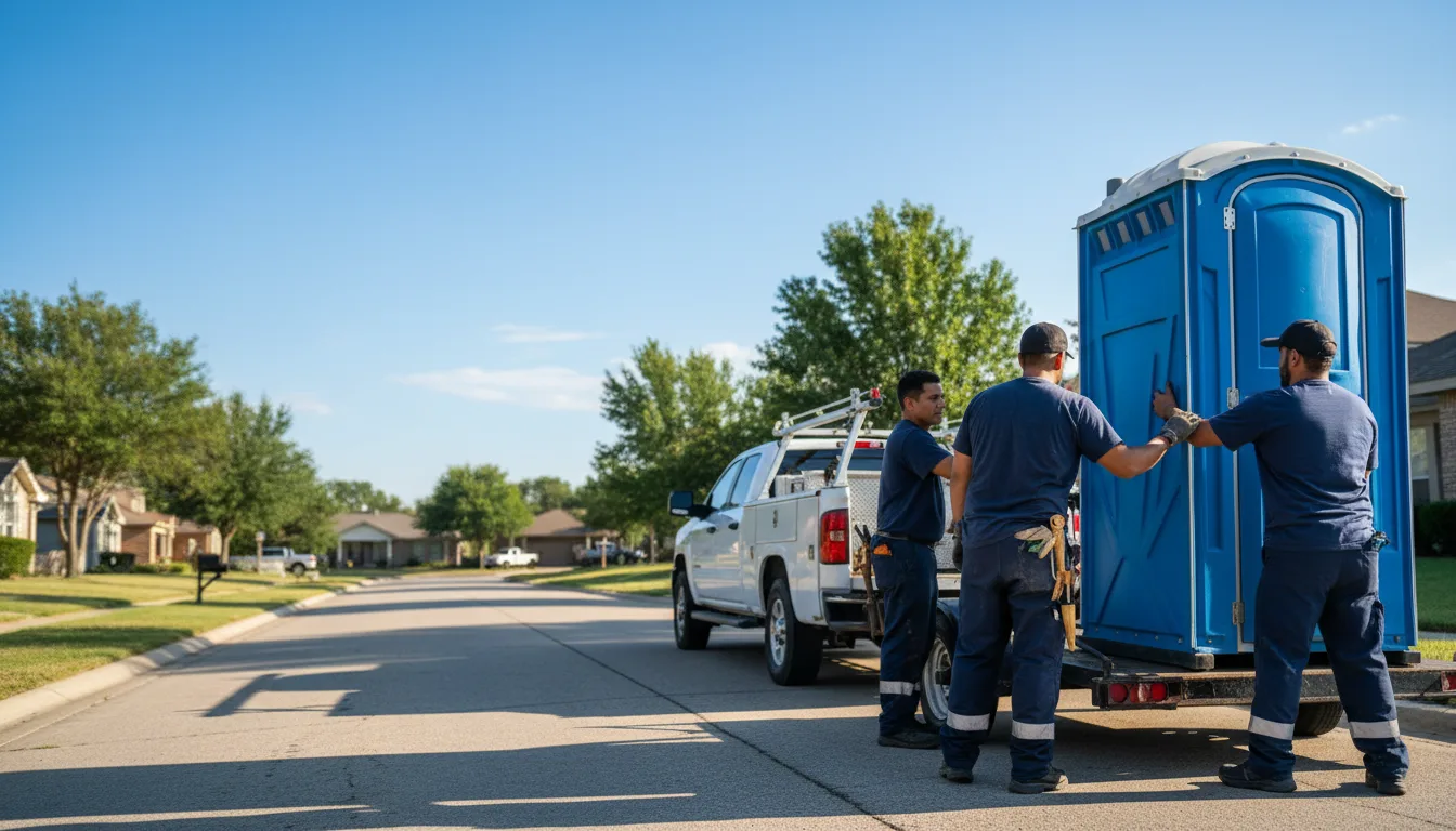 Portable Toilet Rental in Pittstown, NJ near me